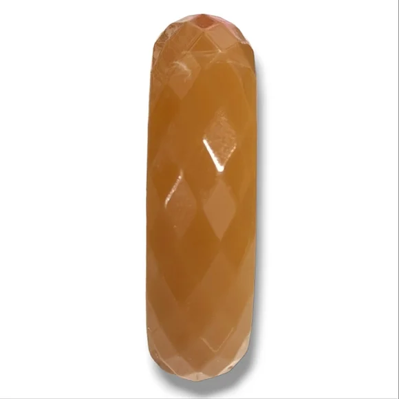💞Large Vintage Bakelite Light Butterscotch Tan Bangle - Picture 3 of 5